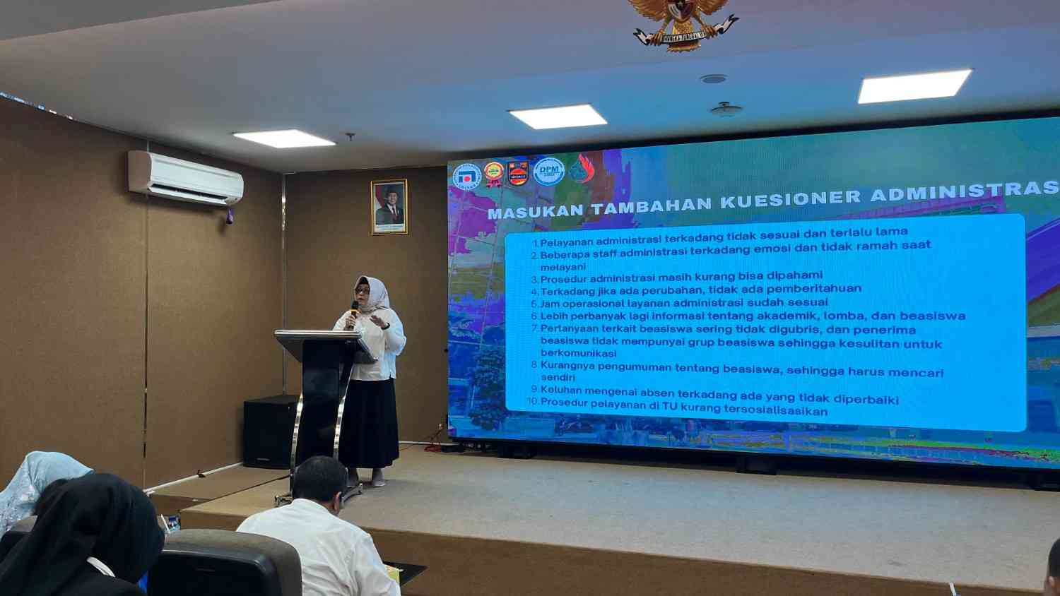 Sesi Diskusi 3 Terkait Administrasi dan Layanan Fakultas Ekonomi dan Bisnis